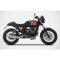 ZARD Dual Slip-on Exhaust for Moto Guzzi V7 and V7 II (all)